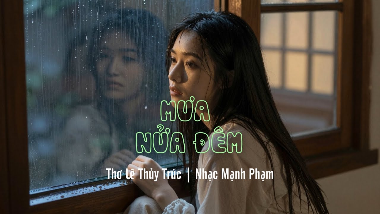 Mưa Nửa Đêm | Thơ Lê Thủy Trúc | Nhạc Mạnh Phạm