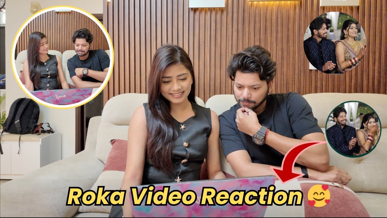 1 Month of Being Official 💍 | Roka Video Reaction 😍