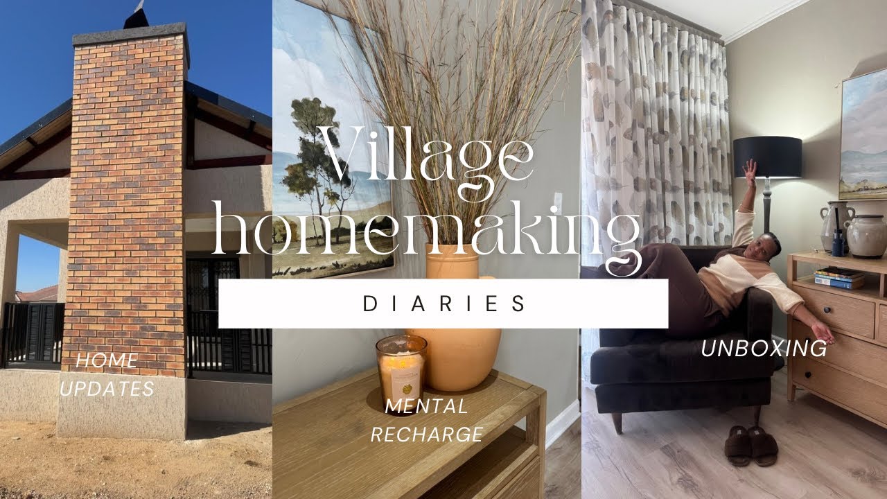 LIVING SIMPLY IN THE VILLAGE. Mental recharge and checking up on the home #homemaker vlog