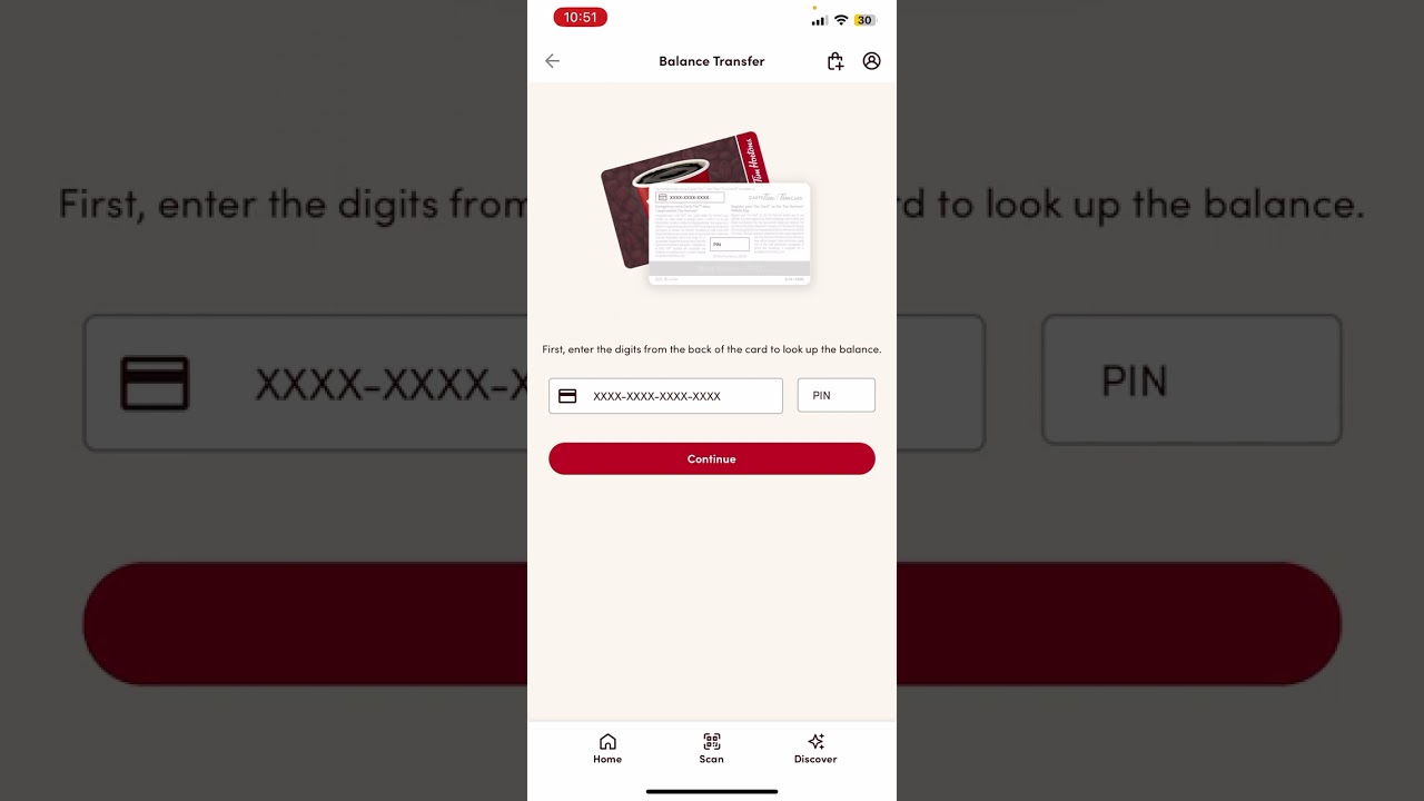How To: Tim Hortons Gift Cards Mobile Application