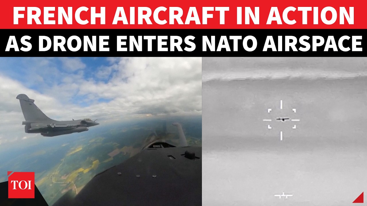 NATO Airspace BREACHED: French Fighters SHOOT DOWN Ukrainian Aircraft In Rare Encounter