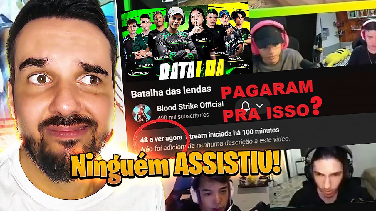 O MAIOR FIASCO DO BLOOD STRIKE KKKKKKKK (BATALHA DAS LENDAS DE BLOODSTRIKE)