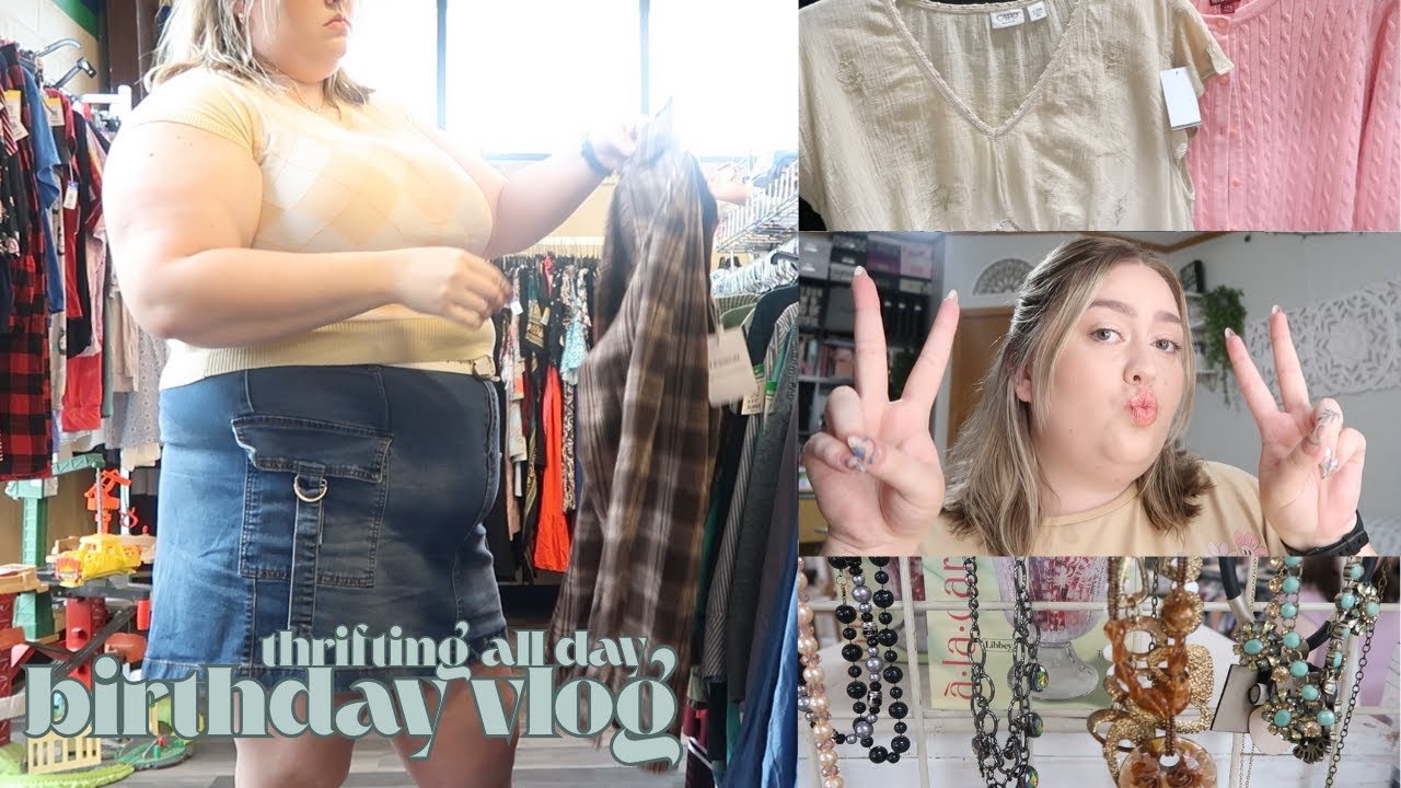 Vlog : Thrifting for My Birthday!!!