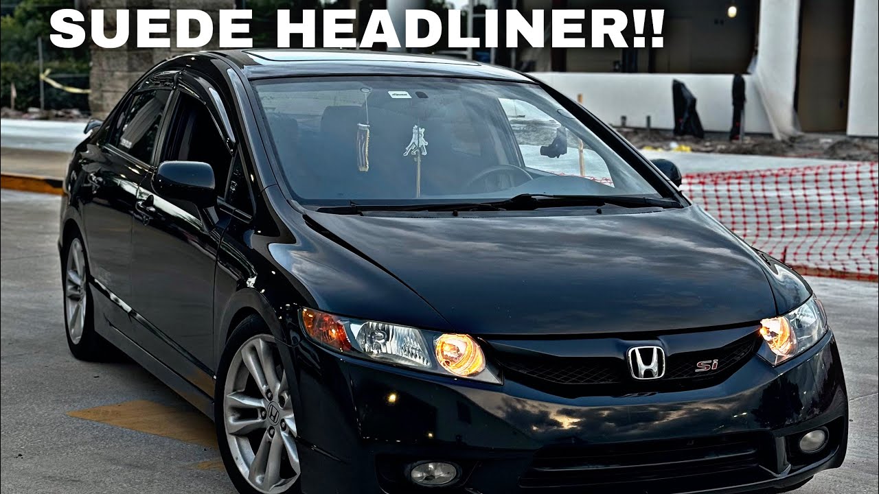 REMOVING AND REPLACING HEADLINER 8TH GEN CIVIC SI SEDAN
