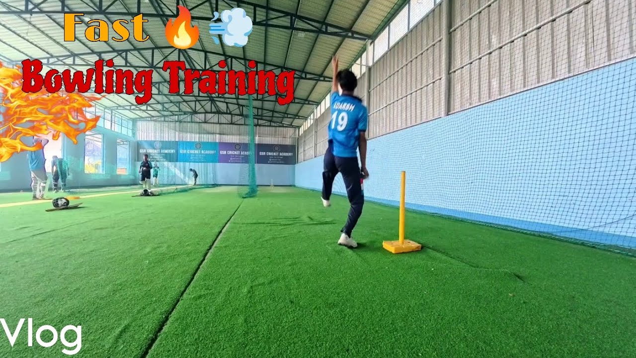 Fast 🔥💨 Bowling Training 🏏 || Cricket practice|| #cricket #cricketlover #fastbowling #vlog 