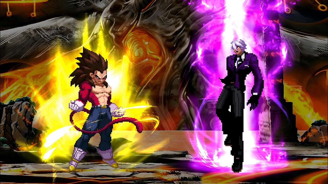[DBZ vs KOF] SSJ4 Vegeta vs Kaizen