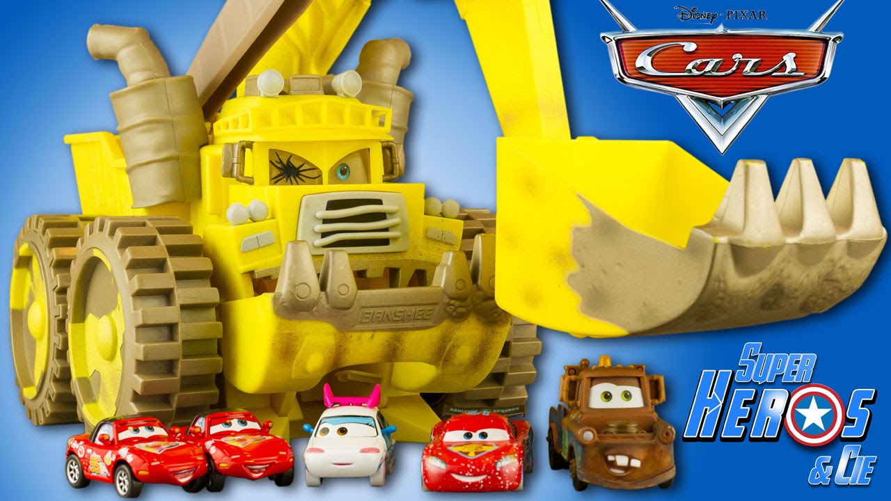 Disney Cars Screaming Banshee Monstre Cars Toon Martin Jouet Toy Review Les Bagnoles