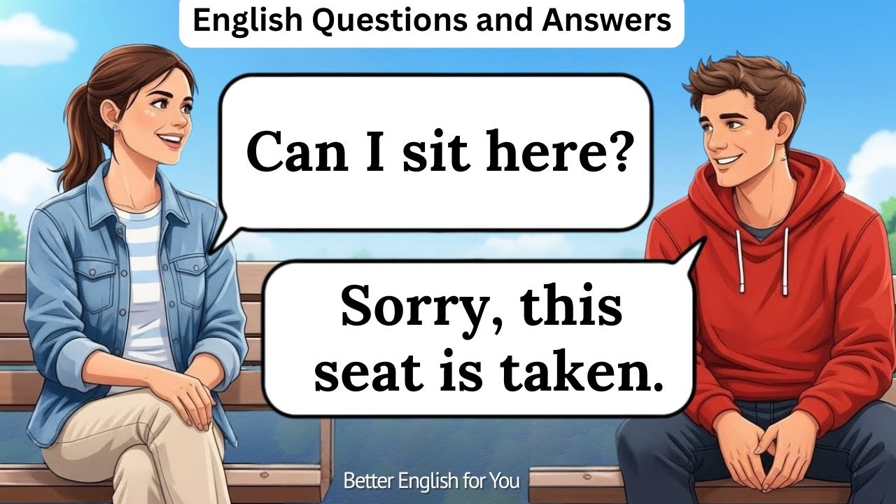 ✅ 1000 Common English Questions and Answers | Daily Speaking Practice for Beginners