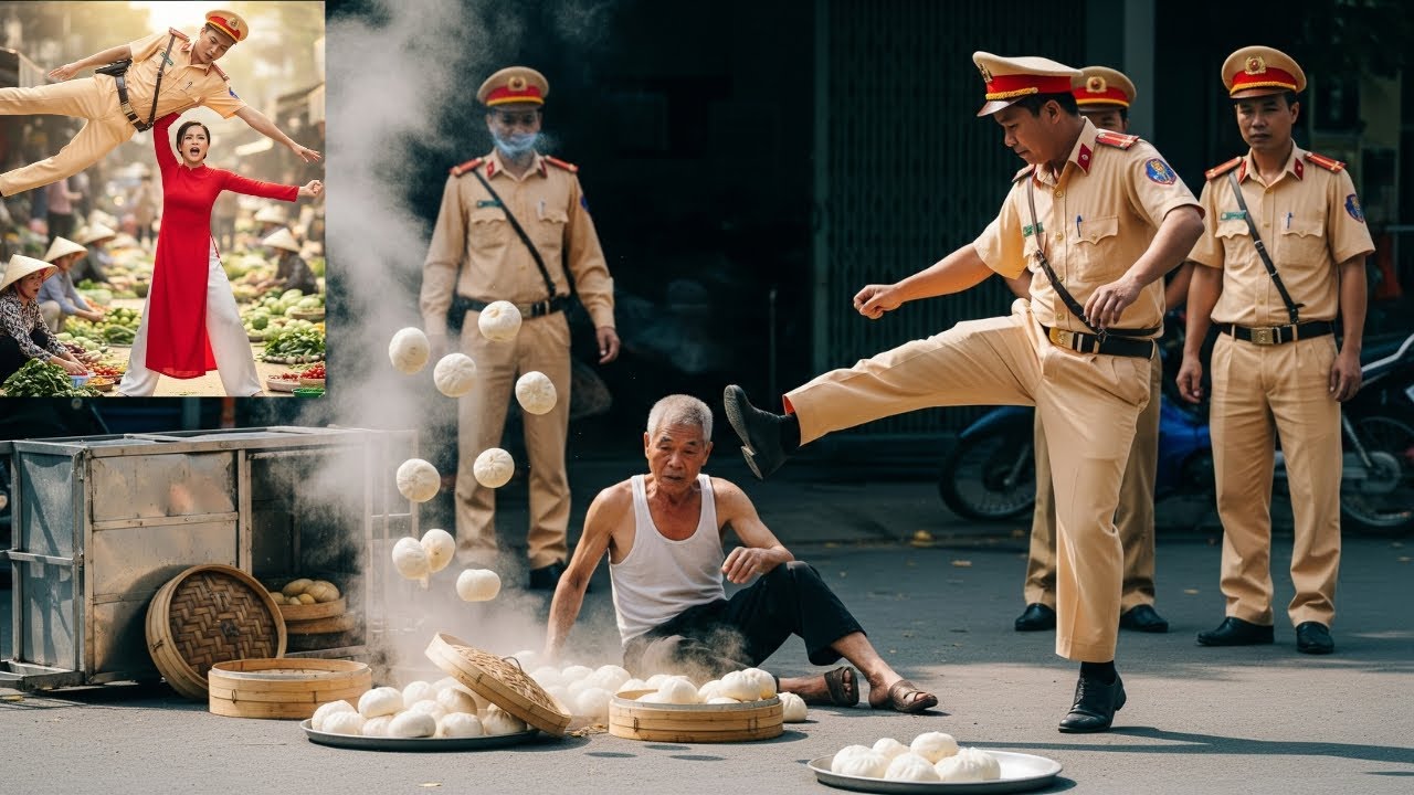 Cảnh Sát Thu Phí Bảo Kê Không Ngờ Gặp Phải Người Phụ Nữ Áo Đỏ