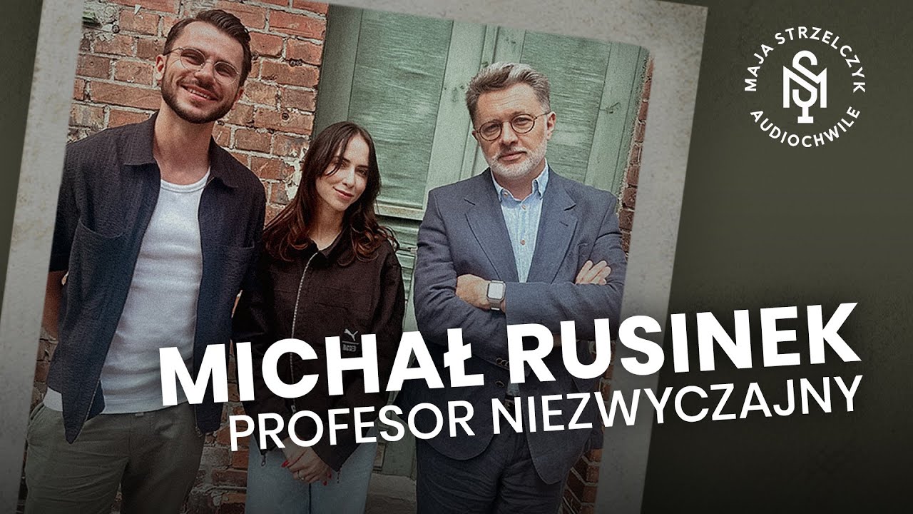 MICHAŁ RUSINEK: TĘSKNIĘ ZA ŚMIECHEM SZYMBORSKIEJ