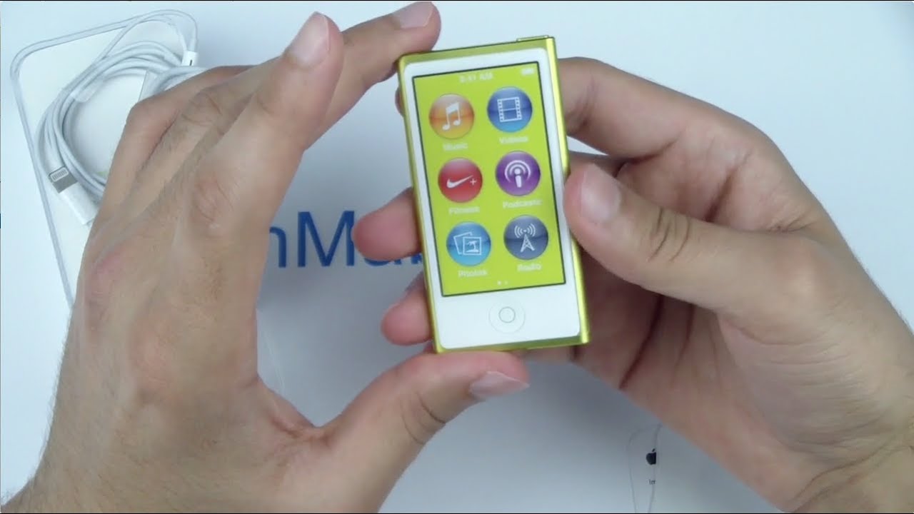 iPod Nano 7th Gen 2012 - معاينة وفتح صندوق اَيبود نانو السابع