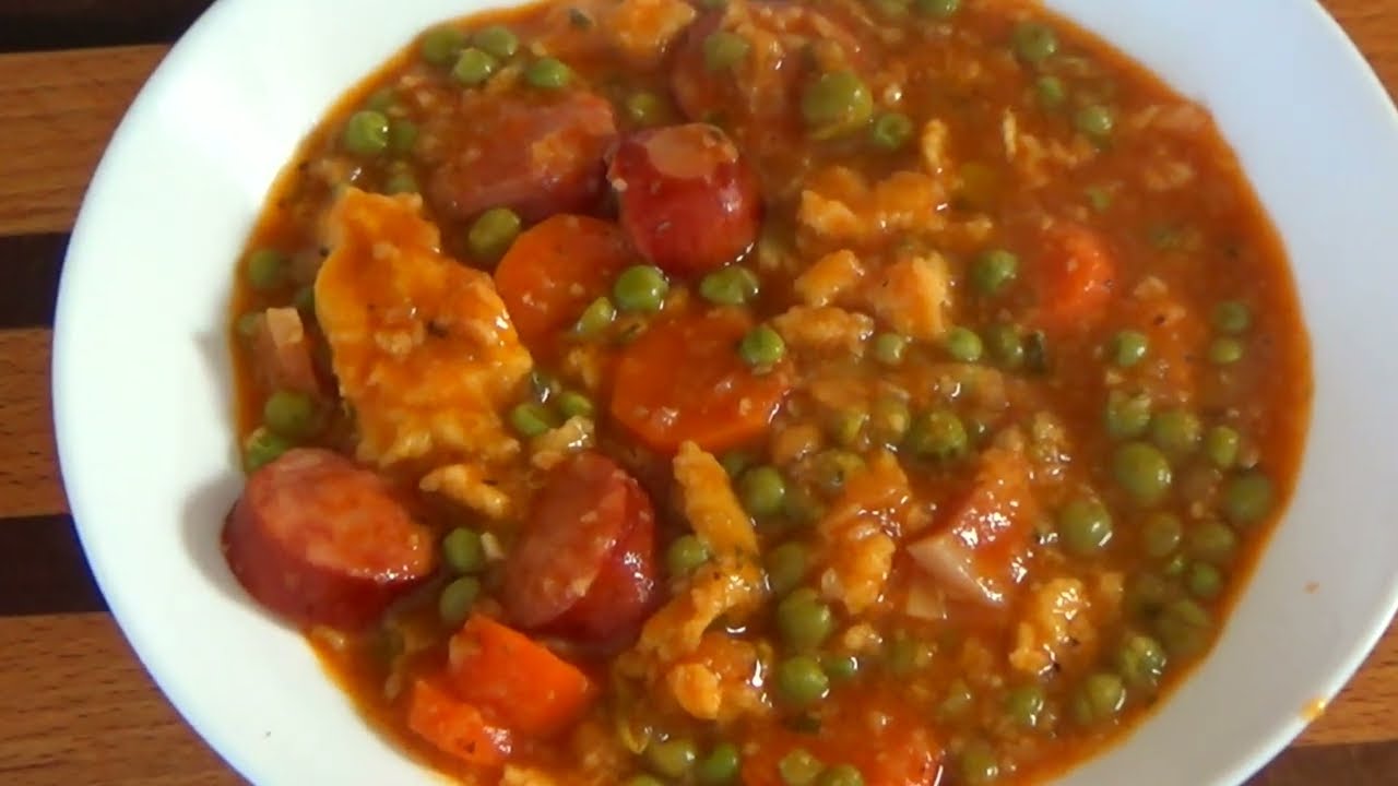 Varivo od grašaka i noklica - Kad nema baš puno vremena