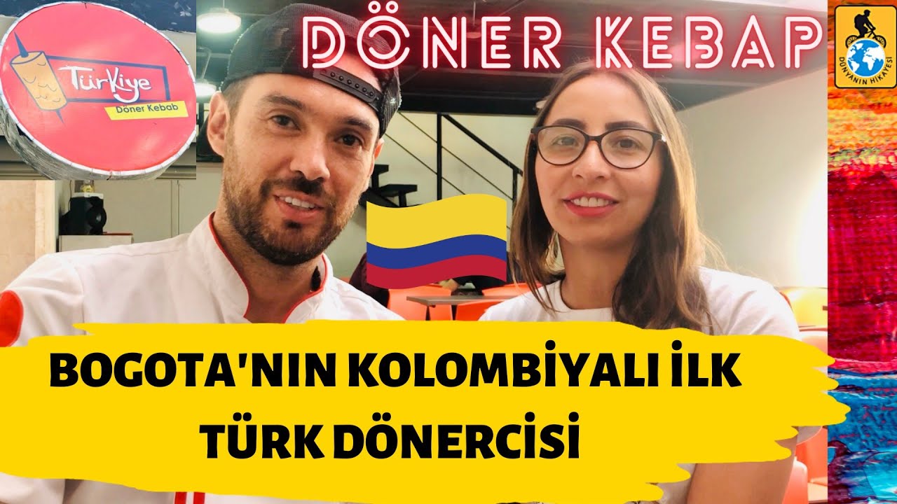 Bogota’ya ilk Türk dönerciyi açan Kolombiyalı Jonathan'ın hikayesi