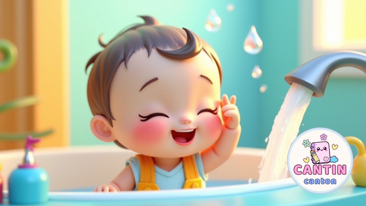 Desenho infantil para aprender o banho 🧼 Da Cabeça aos Pés | Canções infantis