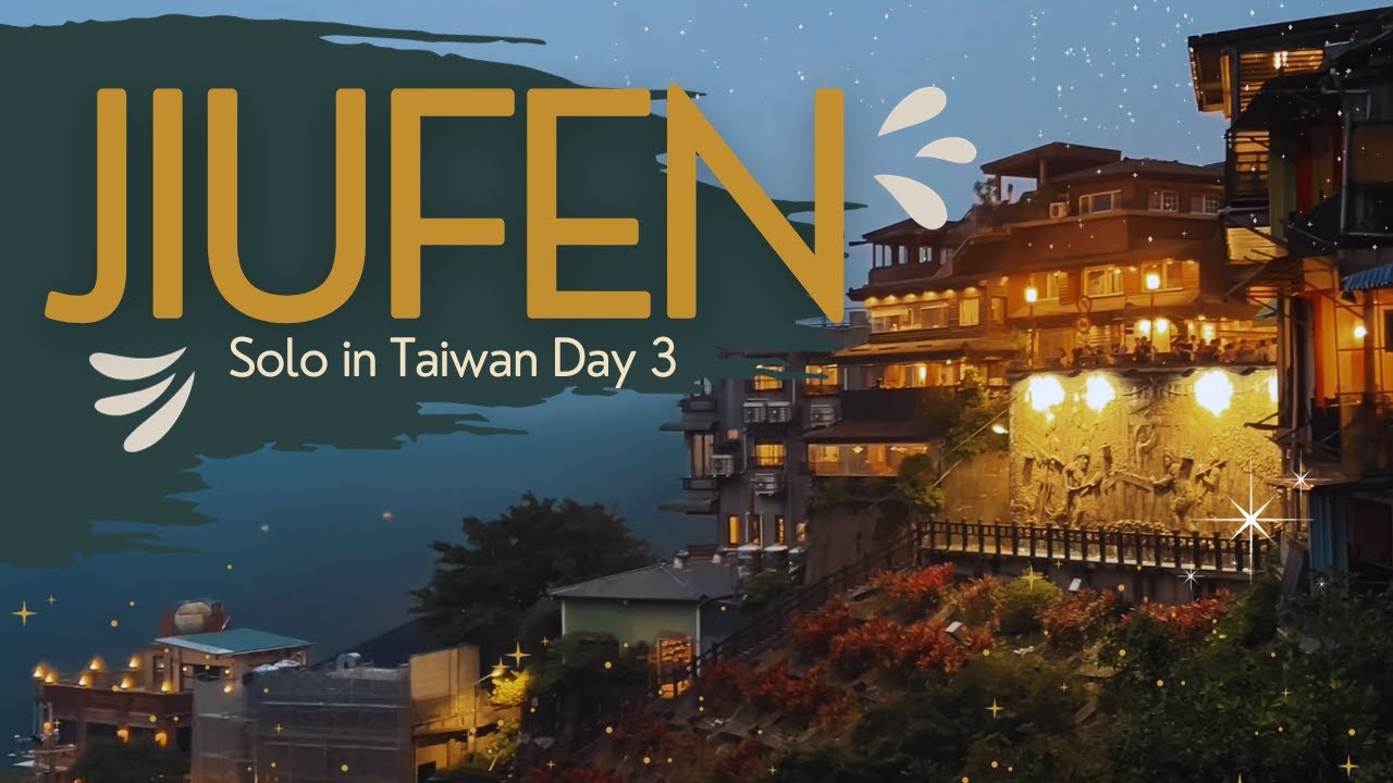 Solo trip to Jiufen Old Street | Solo in Taiwan Day 2 | Travel Tips