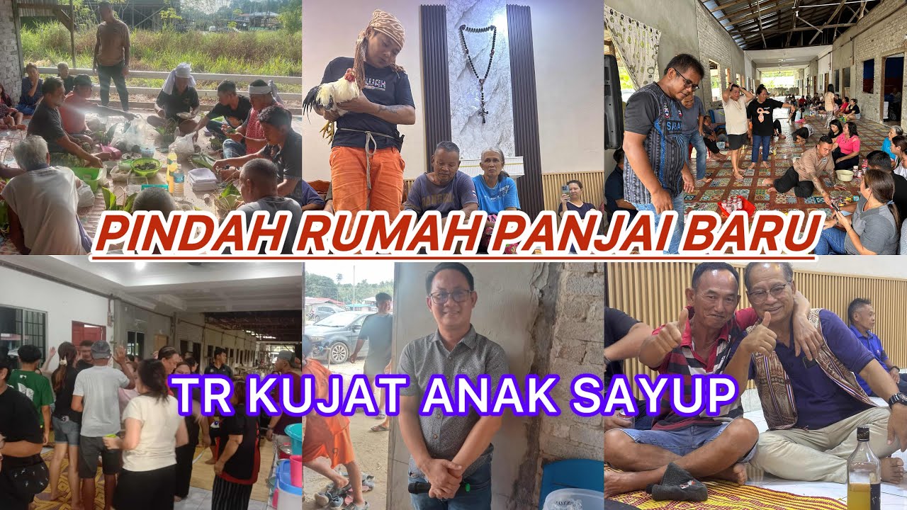 Rakyat Tr.kujat lepong ajai sg.liam bakong//berpindah ke rumah panjang baru 21/02/2026//capuh youu