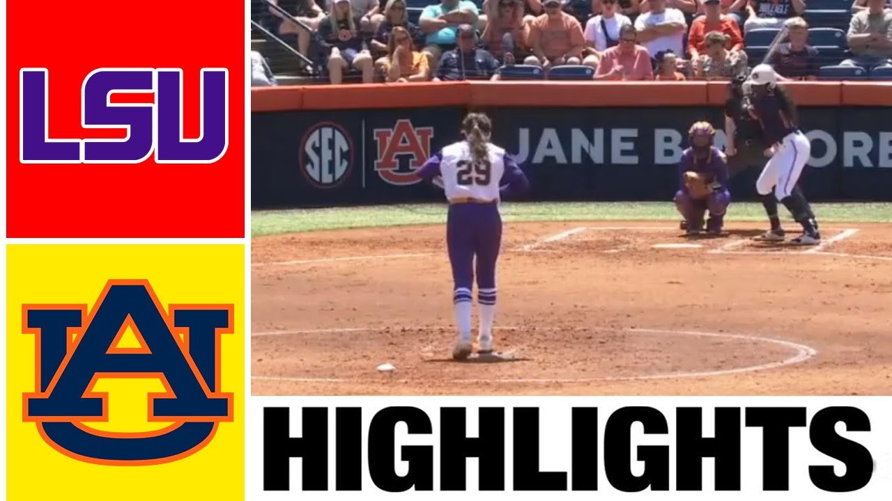 #12 LSU vs Auburn Highlights GAME 2 | NCAA Softball Highlights | 2023 College Softball