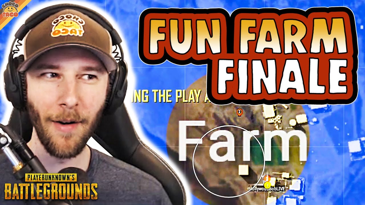 Fun Farm Finale ft. HollywoodBob - chocoTaco PUBG Duos Gameplay