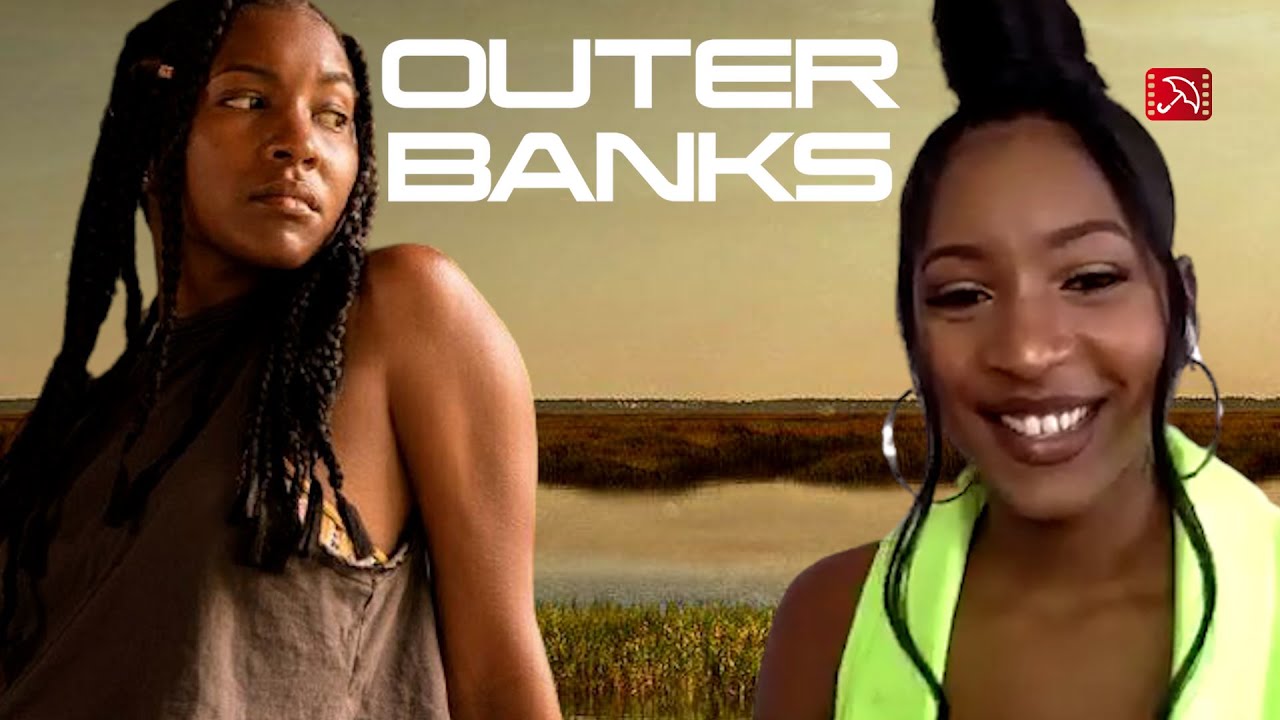 Carlacia Grant OUTER BANKS 2 interview | Cleo, Chase Stokes, Madelyn Cline, Netflix