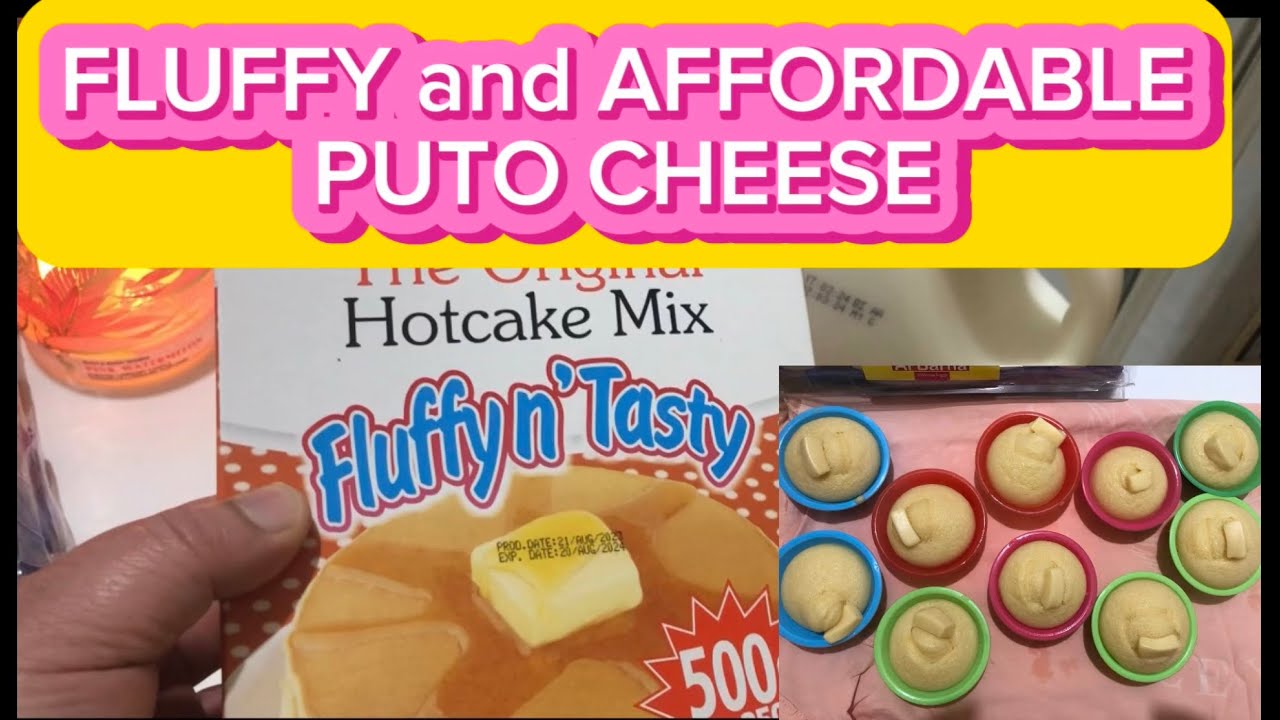PUTO CHEESE GAMIT ANG MAYA HOTCAKE MIX