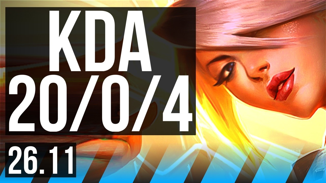 AKALI vs VIKTOR (MID) | Perfect KDA: 20/0/4 | KR Diamond | 26.11