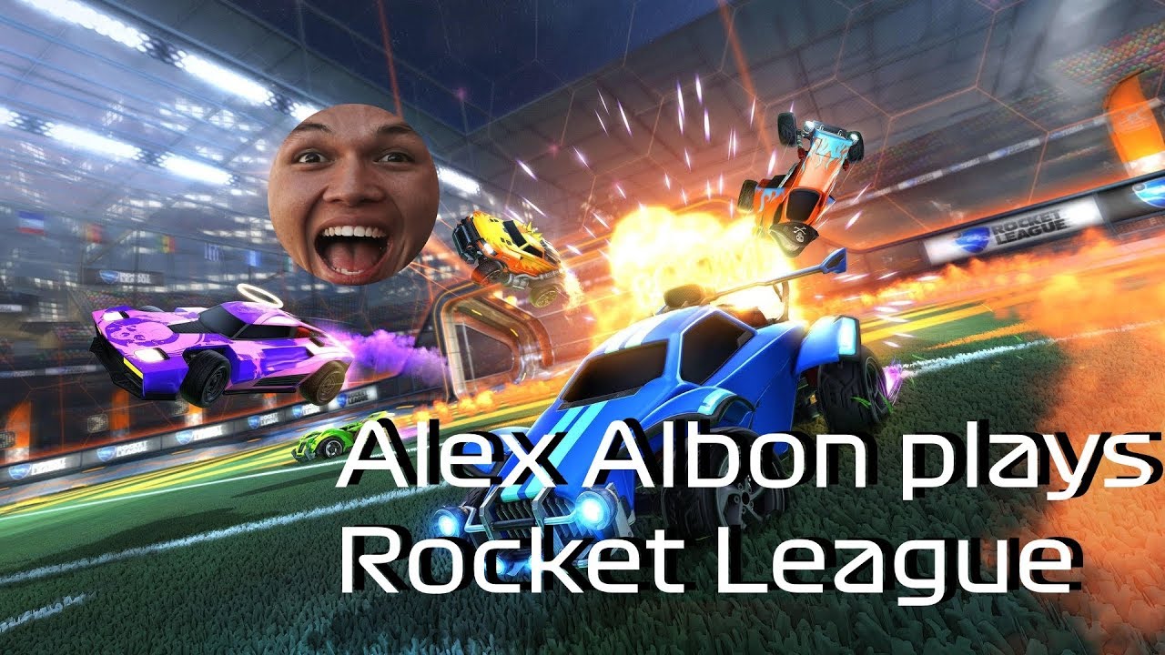 Alex Albon plays Rocket League with George Russell, Lando Norris and Charles Leclerc