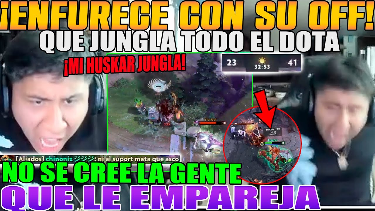 SU OFF JUNGLEA TODO EL DOTA! MACARIUS NO SE LO CREE Y ENFURECE, BAJANDO MMR COMO LA ESPUMA DOTA 2