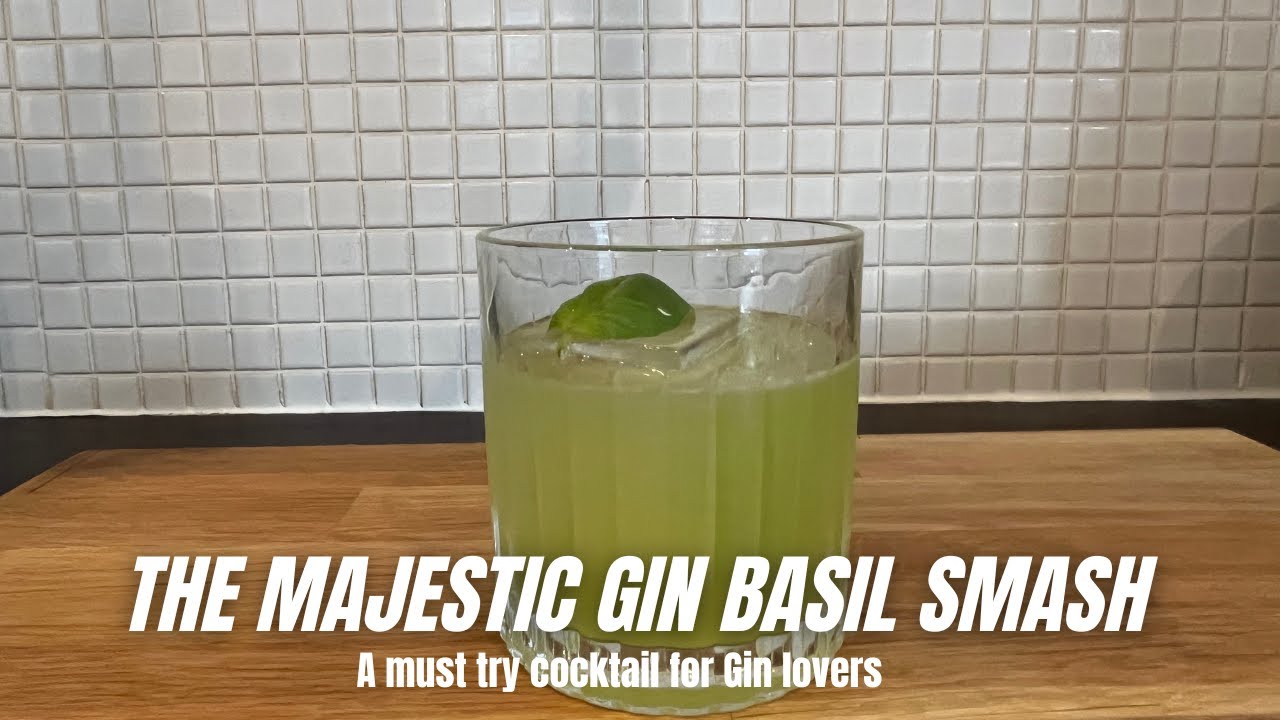 How to make a Gin Basil Smash: The perfect drink for any occasion.