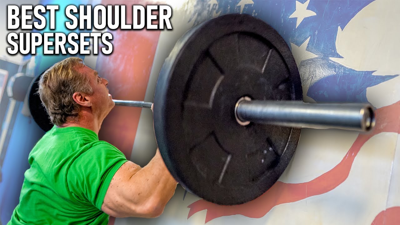 3 Shoulder Supersets for MASSIVE Round Delts