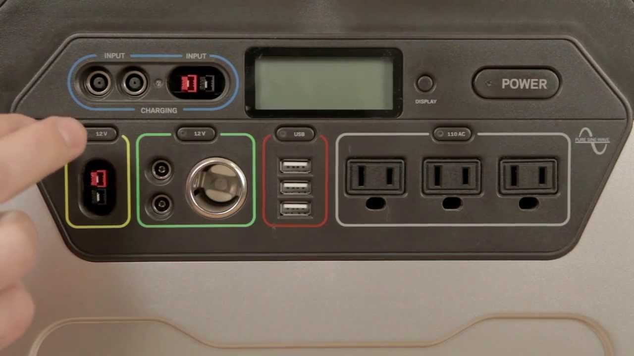 Распаковка солнечного генератора GoalZero Yeti 1250.