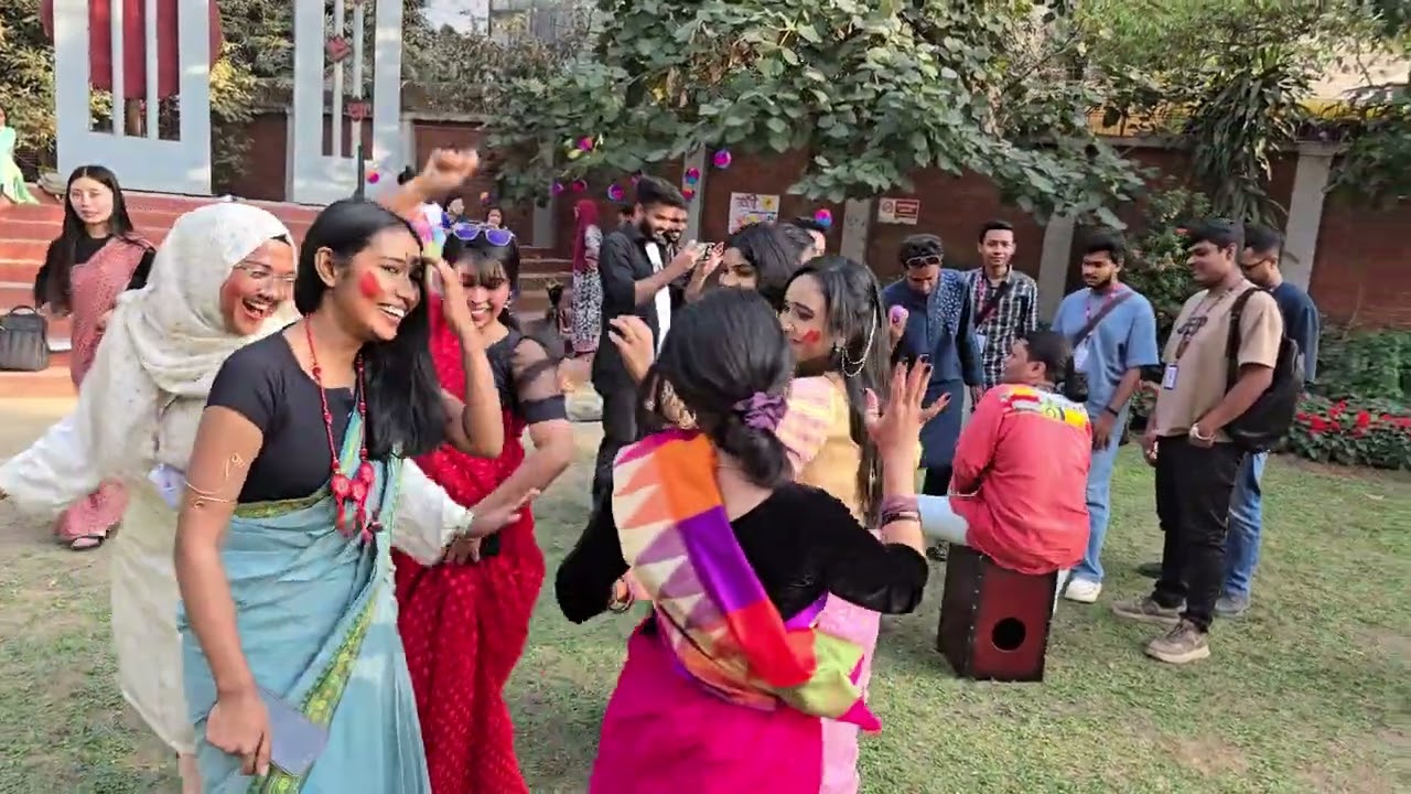 Bondhe Maya Lagaiche X বিচ্ছেদি বসন্ত ১৪৩২ 💛#ফাগুন #বসন্তউৎসব #ফাগুনেররঙ #BasantaUtsab #FalgunVibes
