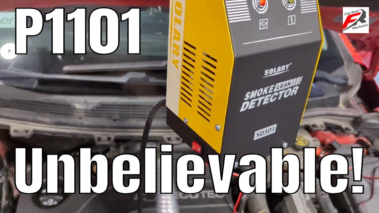 P1101 Chevy Cruze and Malibu- Fix!