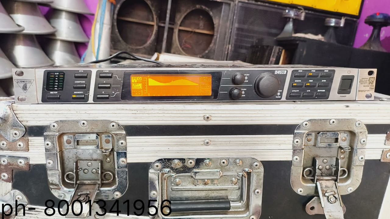 Behringer ultra curve pro 2496  Digital Featback distroy Fresh condition Price - 23000 ph-8001341956