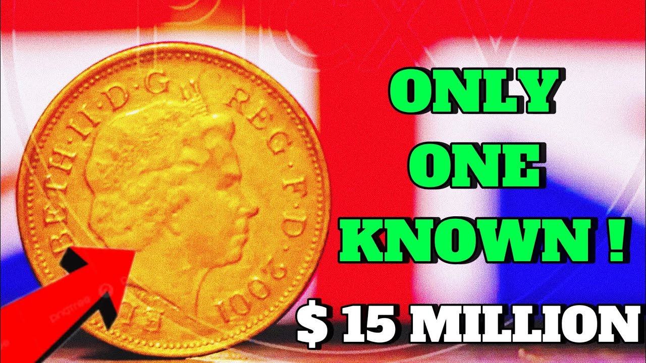 Rares coin in 2001 UK 2 Pence Coin Value  Rare 2p Worth BIG Money  Most Valuable British Coins