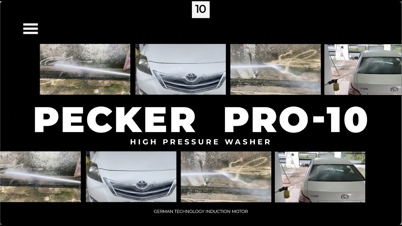 PECKER PRO 10 WATER PRESSURE DEMO