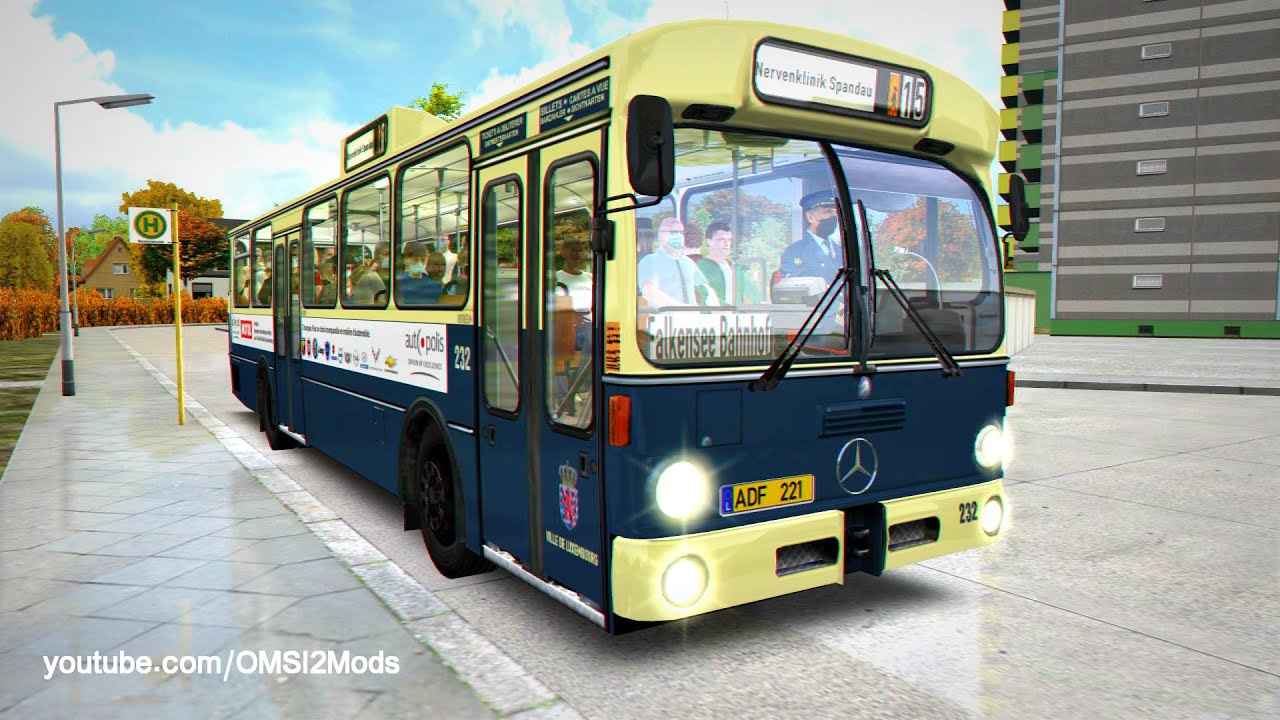 OMSI 2 – Modpack Mercedes O305 and Luxembourg repaint