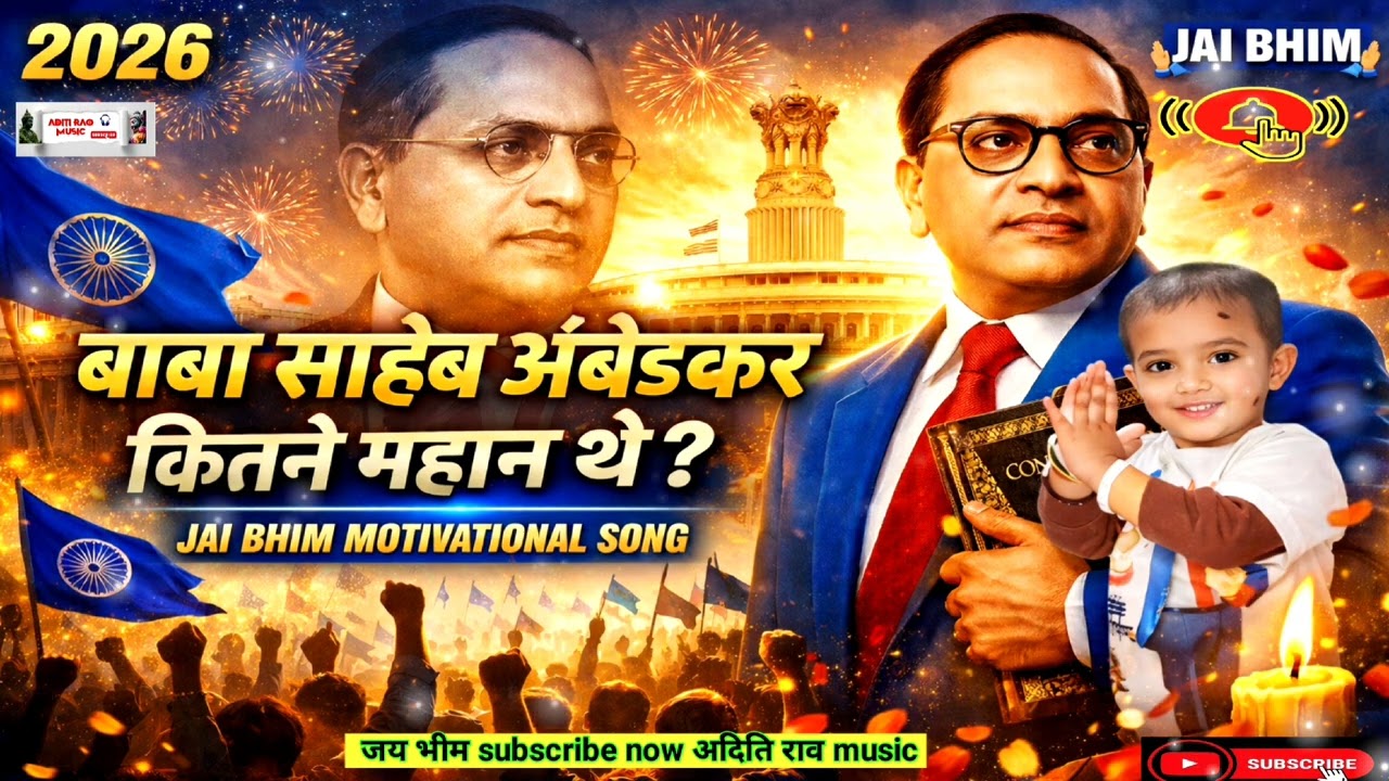 बाबा साहेब अम्बेडकर कितने महान थे| Jai Bhim Song | Powerful Tribute 2026 #JaiBhim Aditi Rao music 