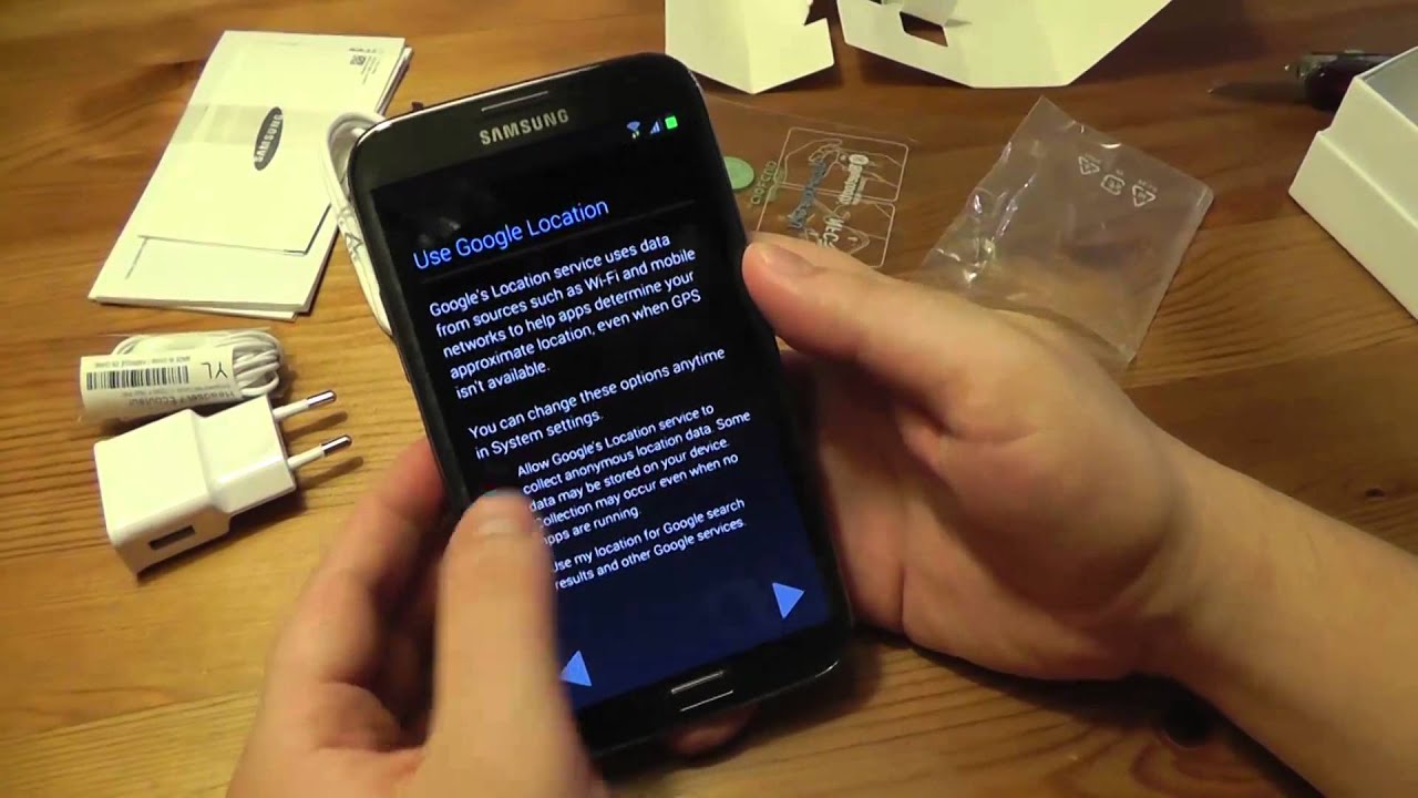 Samsung Galaxy Note 2 Unboxing