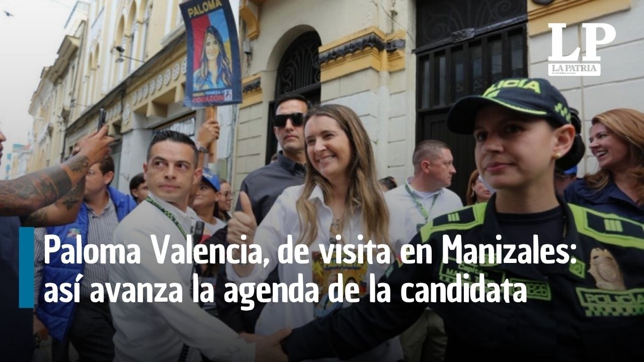 Paloma Valencia, de visita en Manizales: as&iacute; avanza la agenda de la candidata presidencial
