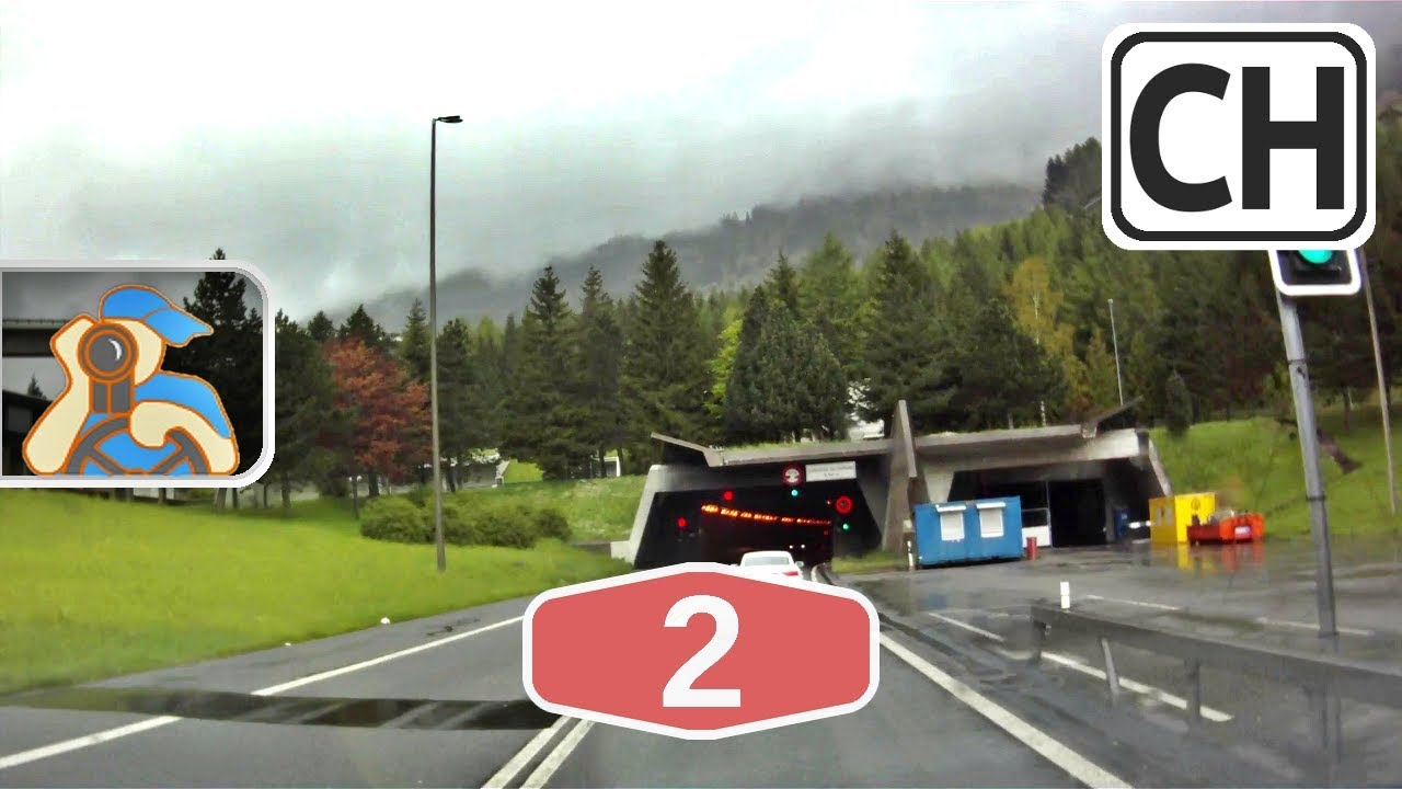 Schweiz. A2. [ Gotthardstrassentunnel - Luzern ]
