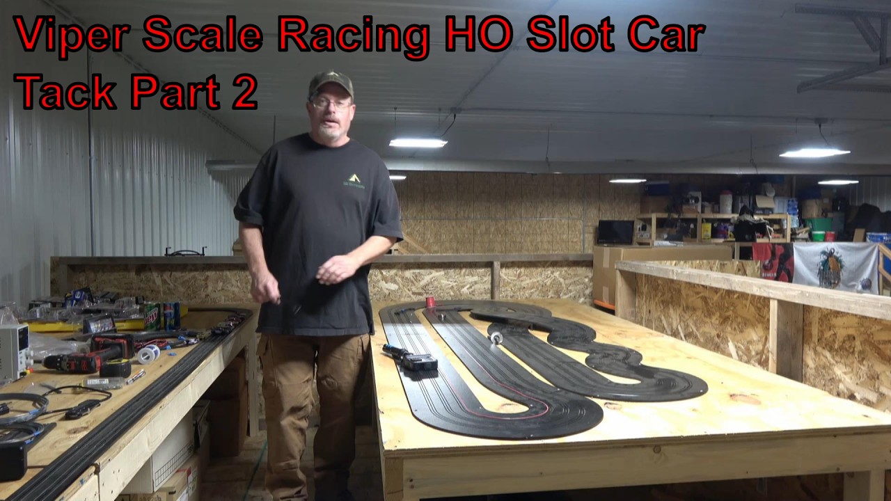 🏁 Viper Scale Racing HO Slot Car Track Assembly — Part 2