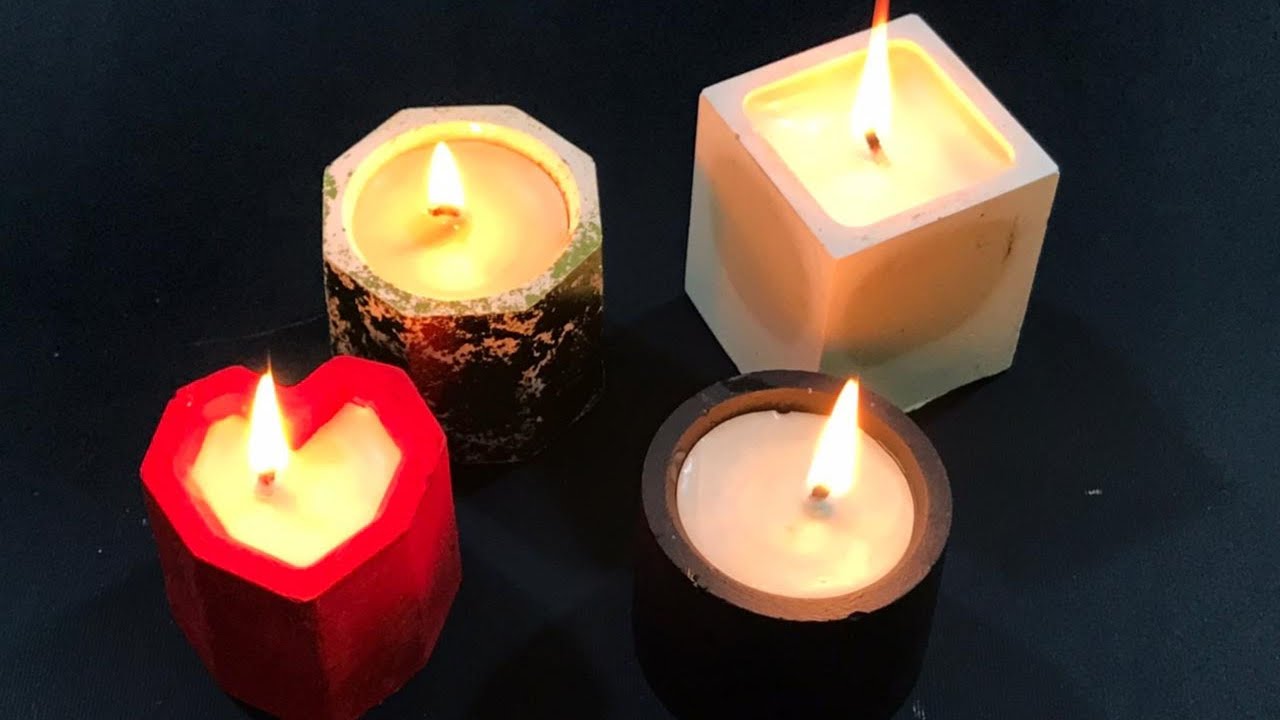 ازاي نعمل شموع في البيت بطريقة سهلة - اسهل طرق لصناعة الشموع