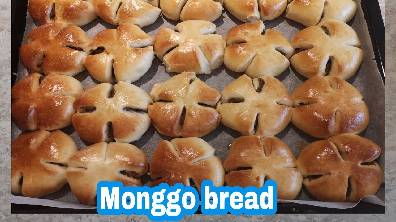MONGGO BREAD | SWEET MUNG BEAN BREAD RECIPE