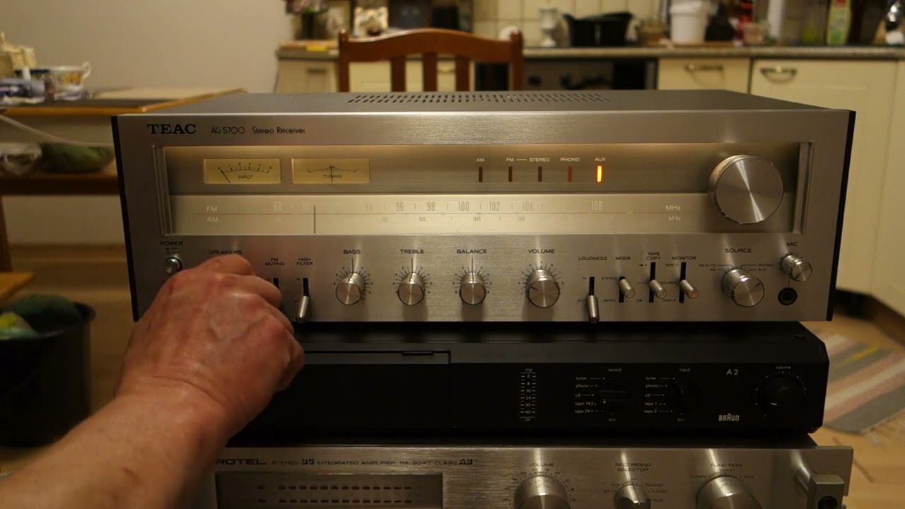 Teac AG 5700 & Googmans Dimension 8 & Sansui SP-1200