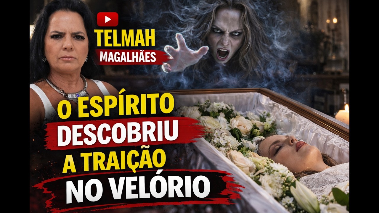 O Espírito jurou perseguir e destruir o marido ainda no velório.