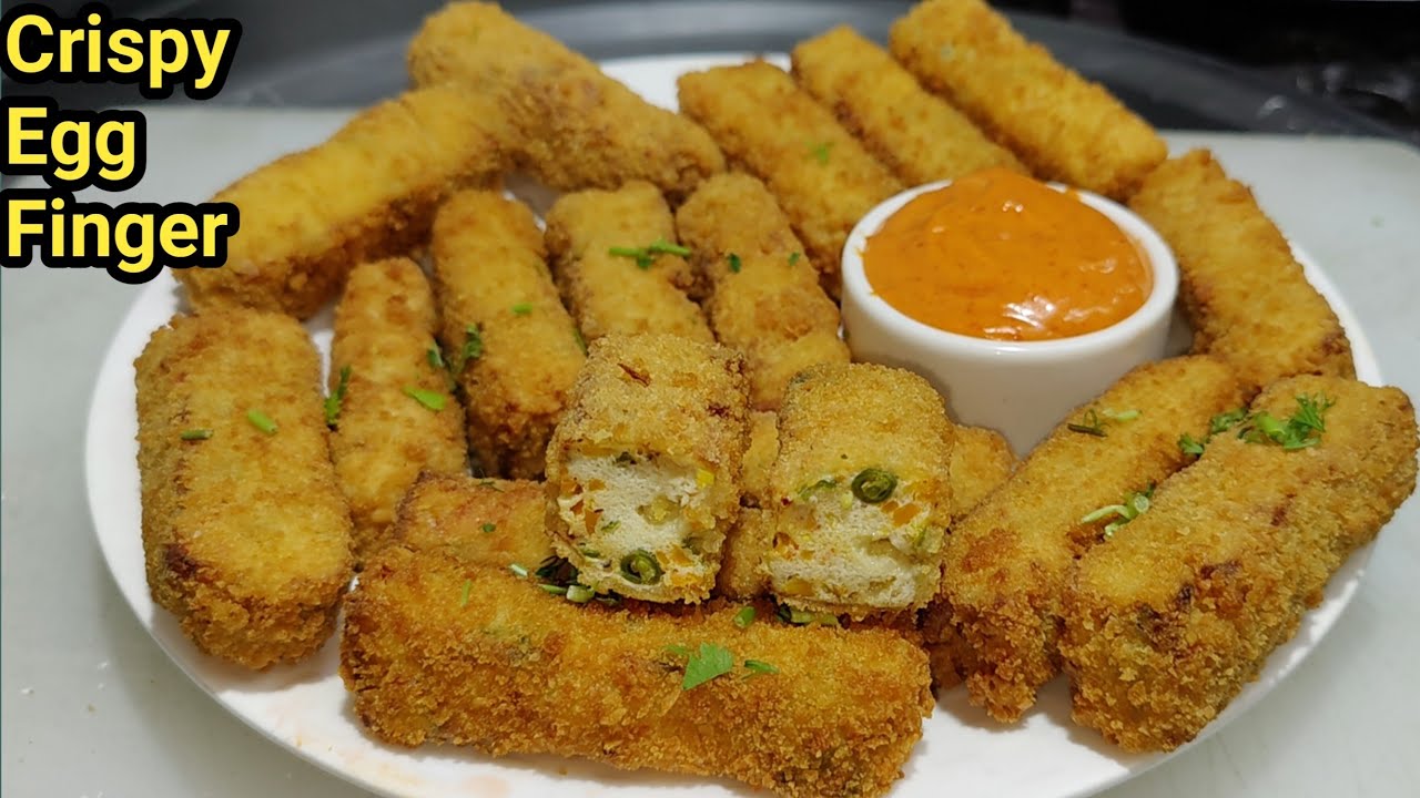 Egg Fingers Recipe | अंडे से बनाएं क्रिस्पी फिंगर्स | Crispy Egg Fingers | Egg Starters | Chef Ashok