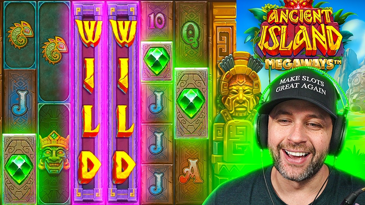 BUYING UNTIL I FINALLY GET a HUGE HIT on the *NEW* ANCIENT ISLAND MEGAWAYS!! (Bonus Buys)