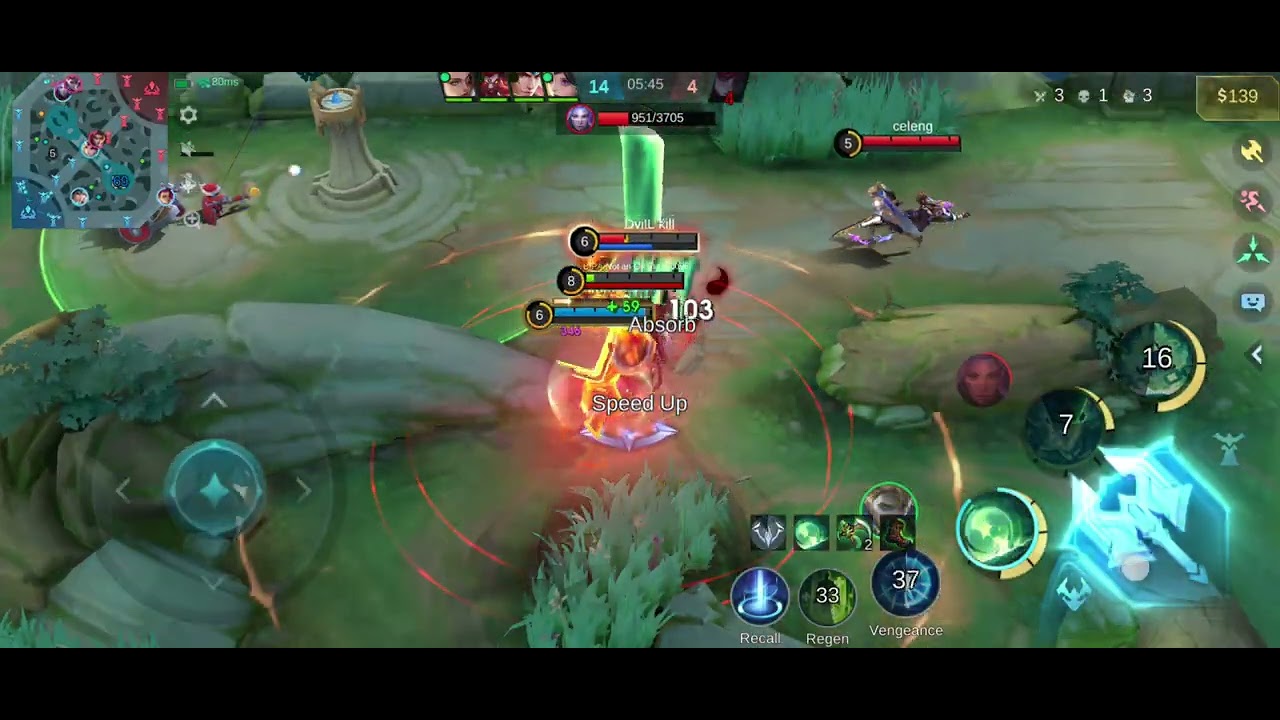 I Tell You, Don't Play Alucard as Fighter When Fought Thamuz in Exp Lane | y2bayu Channel