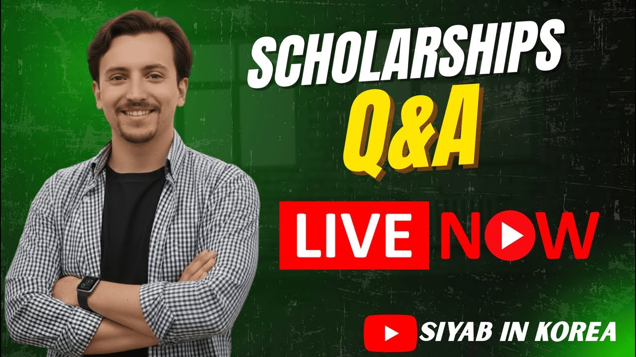 Q &A about scholarships ❤️😍