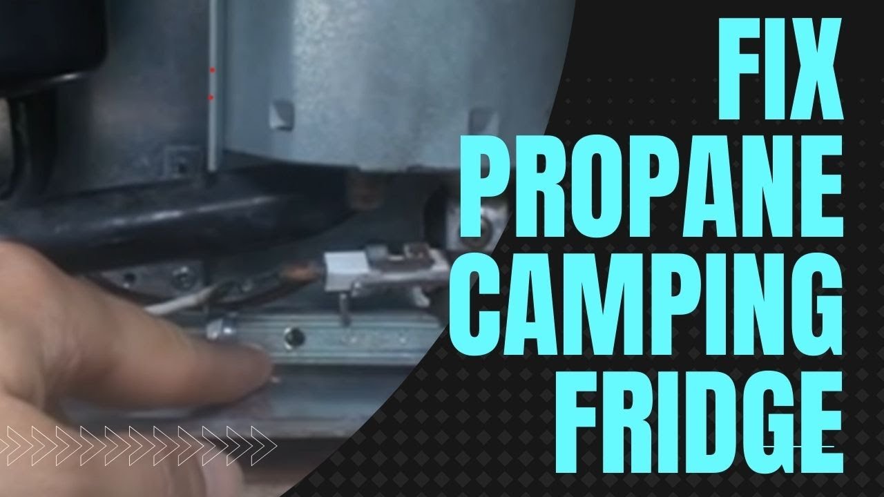 How to Repair a Propane Fridge (RV Camper Fridge - Coleman Fleetwood etc)